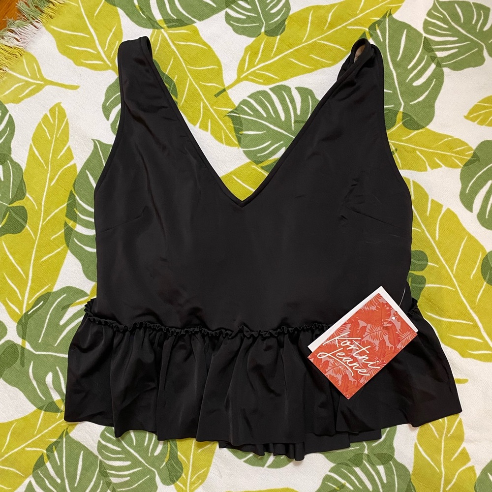[Kortni Jeane] Peplum Women’s Swim Top